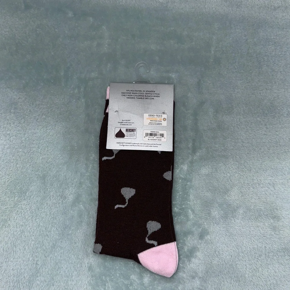 Hershey’s Kiss Brown and Gray Casual Socks